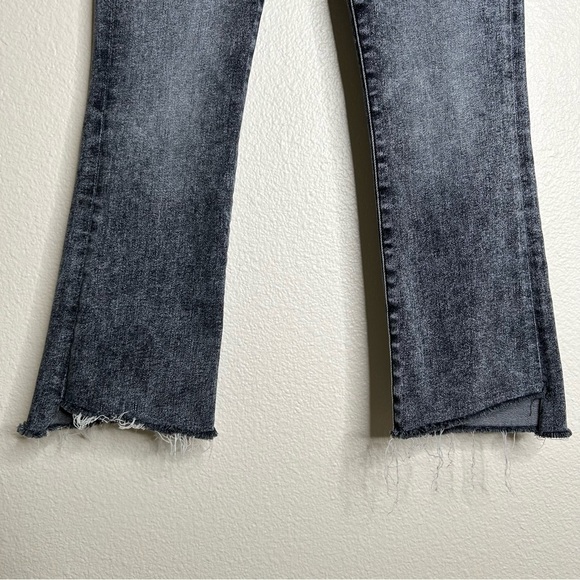 Mother The Insider Crop Step Fray jeans Train Stops 27 - Picture 8 of 15